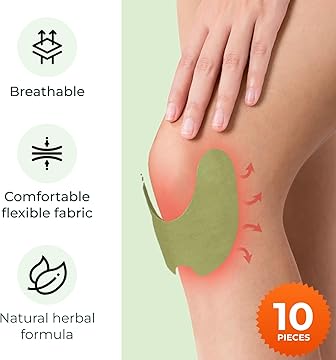 Parche herbario ™ original para la rodilla y dolor muscular