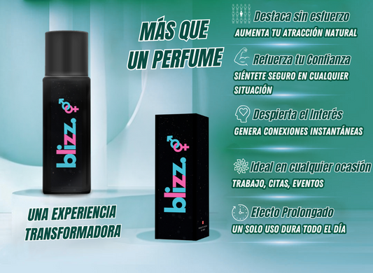 Perfume con Feromonas BLIZZ para Exitarla (Version Mejorada)